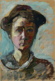 Gabriele Munter - Self-Portrait, 1908