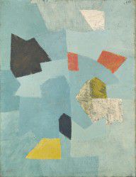 Serge Poliakoff - Composition en bleu, 1953