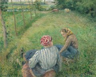 Young Peasant Girls Resting in the Fields near Pontoise-ZYGR164952