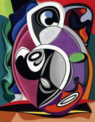 AUGUSTE HERBIN (1882-1960)-ABSTRACTION