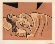 Pablo Picasso-Femme endormie  1962