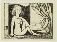 Pablo Picasso-Les Deux Femmes nues  State 9  10th January 1946  1946