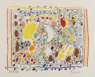 Pablo Picasso-The Picador II (Mourlot 350; Bloch 1017)  1961