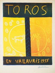 54007------Toros en Vallauris 1955_Pablo Picasso