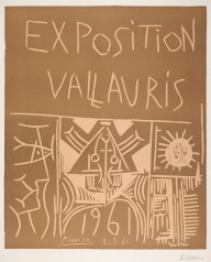 Exposition Vallauris, 1961-Pablo Picasso