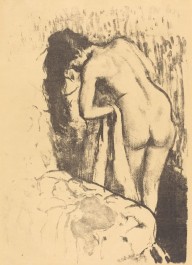 Nude Woman Standing, Drying Herself (Femme nue debout, a sa toilette)-ZYGR57433
