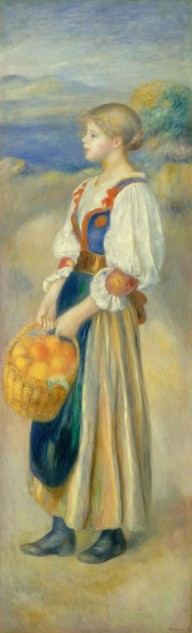 Girl with a Basket of Oranges-ZYGR43518