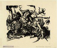 ZYMd-60435-Lion Hunt After Delacroix (Löwenjagd nach Delacroix) (1913)