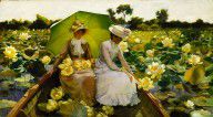 Charles_Courtney_Curran_-_Lotus_Lilies