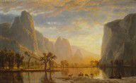 Albert Bierstadt Valley of the Yosemite 