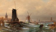 Ölgemälde und Aquarelle des 19. Jahrhunderts - Elias Pieter van Bommel-63551_1