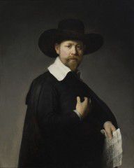Rembrandt Harmensz van Rijn-Portrait of Marten Looten