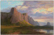 Nicholas Chevalier Mount Arapiles and the Mitre Rock 