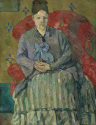 PaulCézanne-MadameCézanneinaRedArmchair 