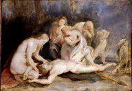 Rubens, Sir Peter Paul Venus mourning Adonis 