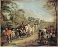 Watteau,Jean-Antoine-SoldiersontheMarch 