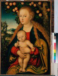 Cranach, Lucas, I - The Virgin and Child Under an Apple Tree