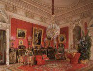 Premazzi, Luigi - Interiors of the Winter Palace. The Study of Empress Maria Alexandrovna - OR-14