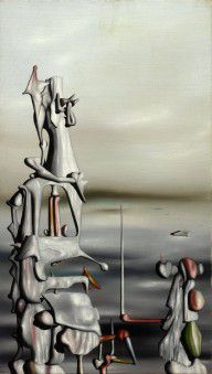 Yves Tanguy - At the Risk of the Sun, 1949