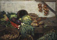 William York MacGregor The Vegetable Stall 