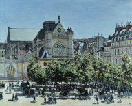Claude Monet - St. Germain l'Auxerrois a Paris
