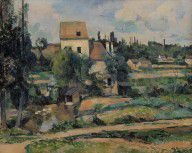 Paul Cezanne - Le moulin sur la Couleuvre a Pontoise