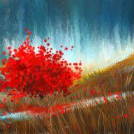 13842422_Hours_Of_Autumn-_Turquoise_And_Red