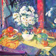 15298061_Flowers_And_Fruit_In_A_Green_Bowl