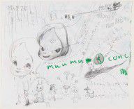 ZYMd-88542-Untitled (Misc. drawings) 1992-2000