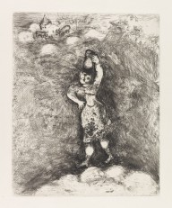 Marc Chagall-La Fontaine, J. - b5 Orig.-Radierungen  (2 kolor.) von M. Chagall aus Jean de La Fontai