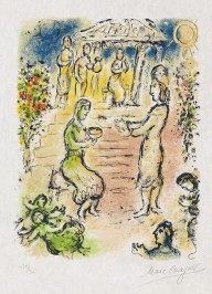 Marc Chagall-Palast von Alkinoos. 1974.
