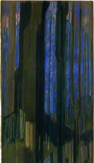 ZYMd-34122-Study in Verticals (The Cathedral) (1912)