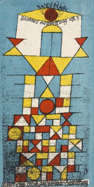 Paul Klee-Die erhabene Seite. 1923.