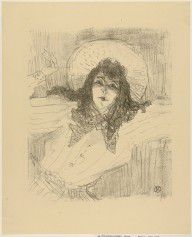 ZYMd-126488-May Belfort from Portraits of Actors and Actresses Thirteen Lithographs (Portraits d'