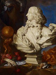 Francesco_Stringa-ZYMID_Allegorical_Still_Life_with_Bernini's_Bust_of_Francis_I_d'Este