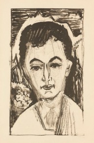 Ernst Ludwig Kirchner-Portr�t Nele van de Velde. 19201923.