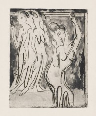 Ernst Ludwig Kirchner-Wigmann - Tanzgruppe. 1928.