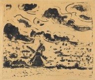 Ernst Ludwig Kirchner-Windm�hle bei Burg auf Fehmarn. 1908.