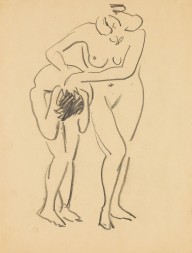 Ernst Ludwig Kirchner-Zwei Akte. 1907.