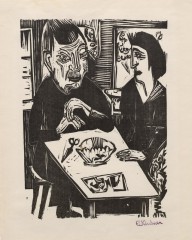 Ernst Ludwig Kirchner-Old Woman and Young Woman-ZYGU21070
