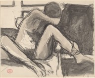 Untitled [seated nude with her head resting in her right arm]-ZYGR122469