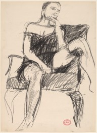 Untitled [woman seated in armchair]-ZYGR112525