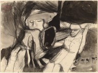 Untitled [two seated figures, one leaning forward]-ZYGR121933