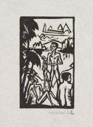 Erich Heckel-Heckel, E. - Drucke 1905-1922. Katalog der Galerie Neumann, Berlin. Folge vonb 4 sign. 