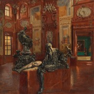 Ölgemälde und Aquarelle des 19. Jahrhunderts - W. Hermann, um 1920-60378_15