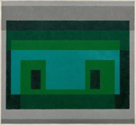 Josef Albers-VariantAdobe, 4 Greens, 2 Grays-ZYGU1670