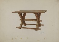Pa. German Table-ZYGR15784