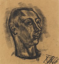 Otto Dix-Portr�t eines Mannes. 1916.