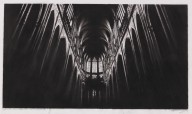 Robert Longo-Study for North Cathedral. 2009.