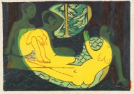 Ernst Ludwig Kirchner-Drei Akte im Walde. 193334.
